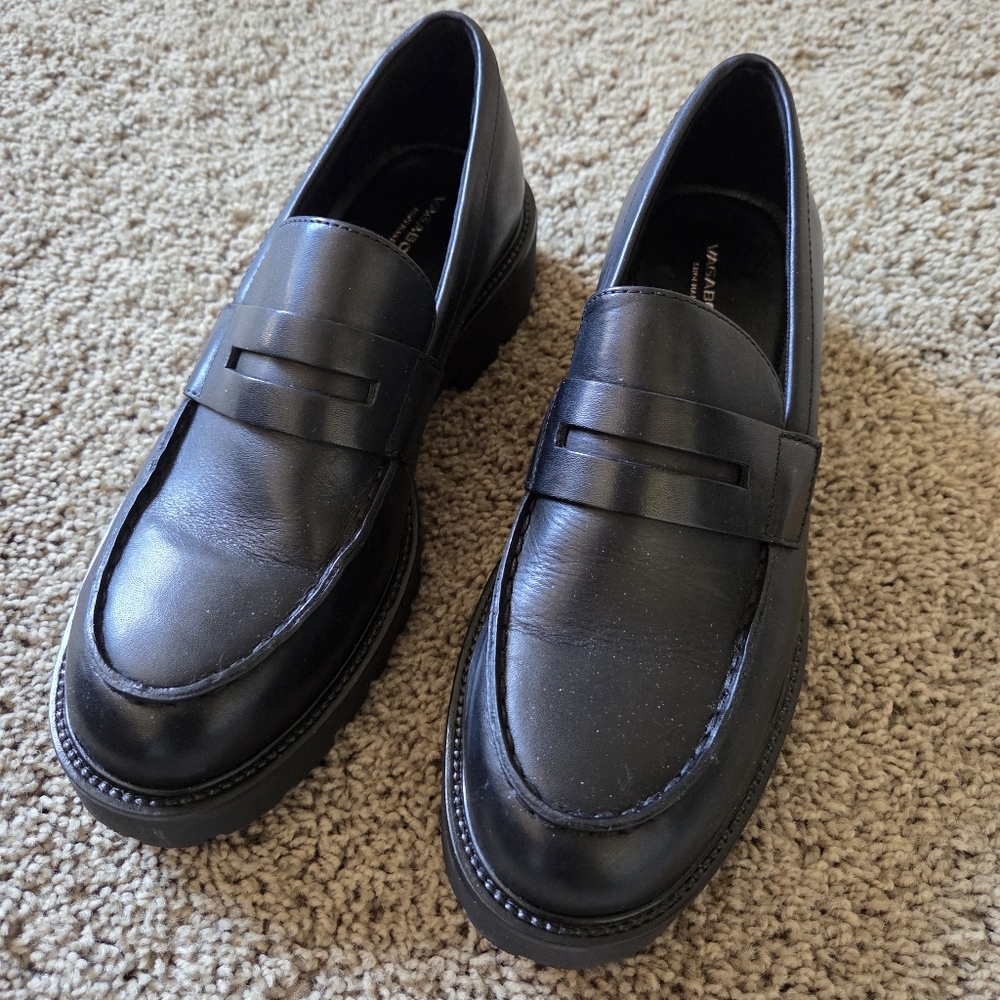 Vagabond Lug Sole Loafer - Size 38 - 8.5